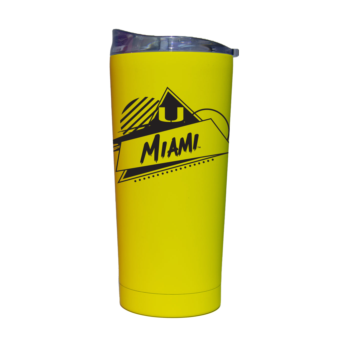 Miami 20oz Cru Rad Soft Touch Tumbler