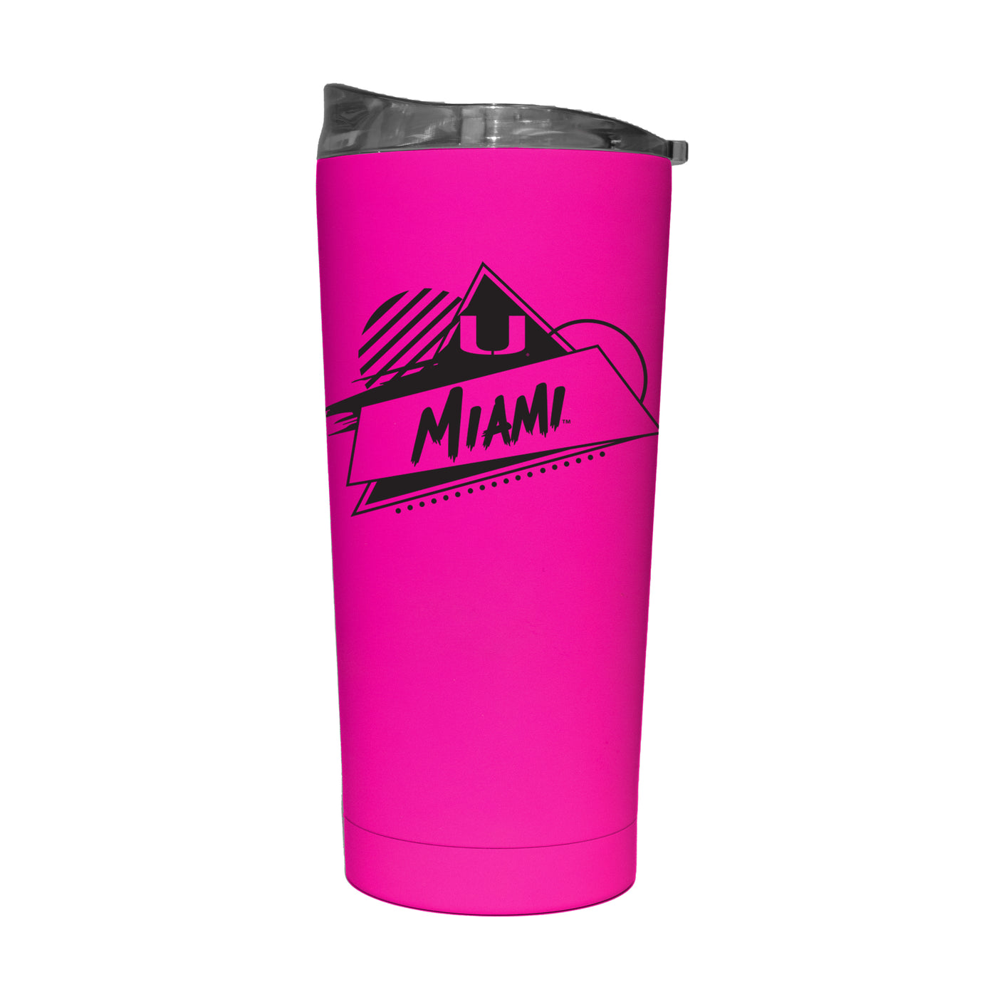 Miami 20oz Electric Rad Soft Touch Tumbler