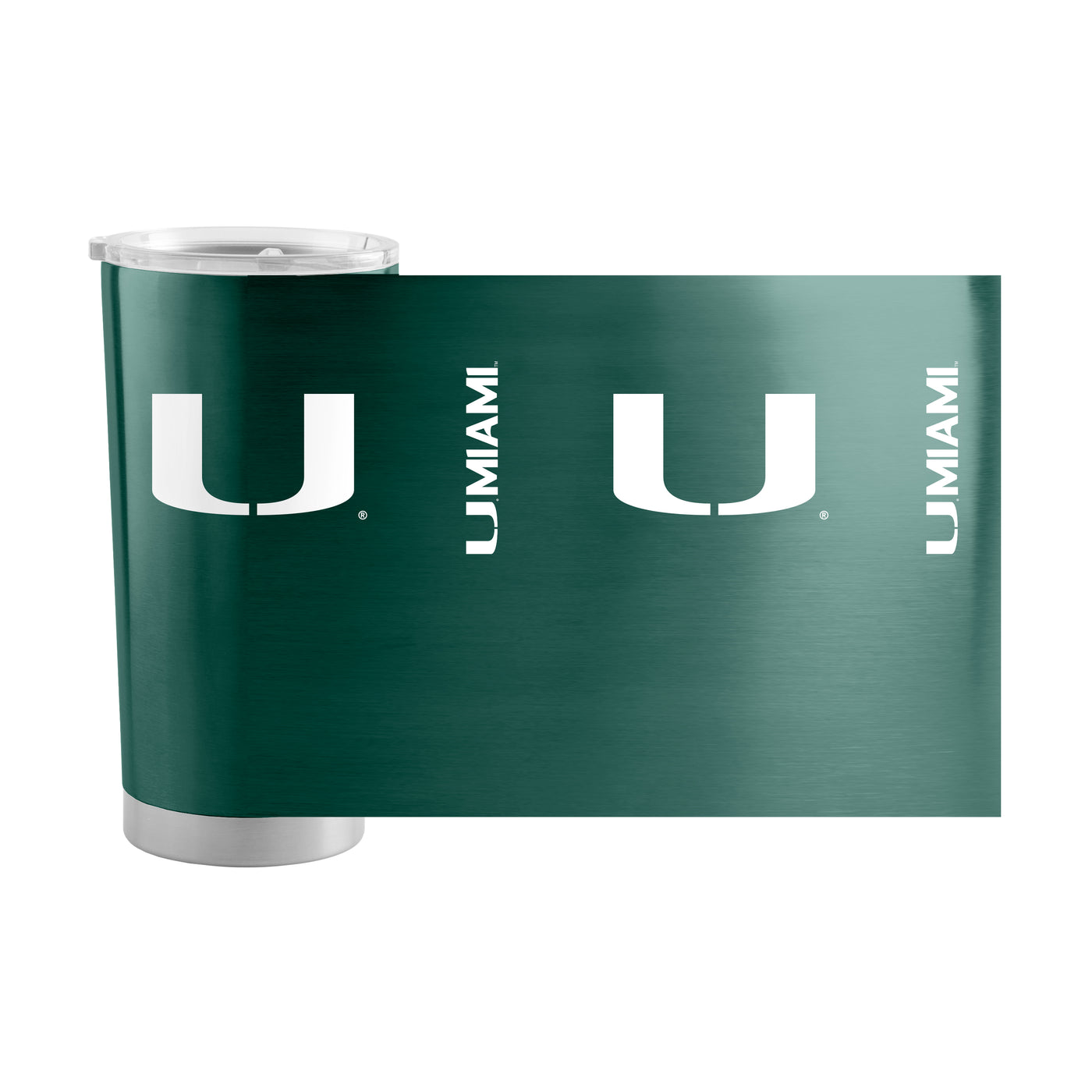Miami 20oz Gameday Stainless Tumbler - Logo Brands