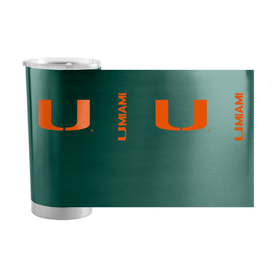 Miami 1 Color 20oz Gameday Stainless Tumbler