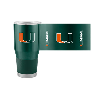 Miami 30oz Gameday Stainless Tumbler - Logo Brands