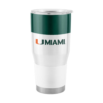 Miami 30oz Colorblock Stainless Steel Tumbler - Logo Brands