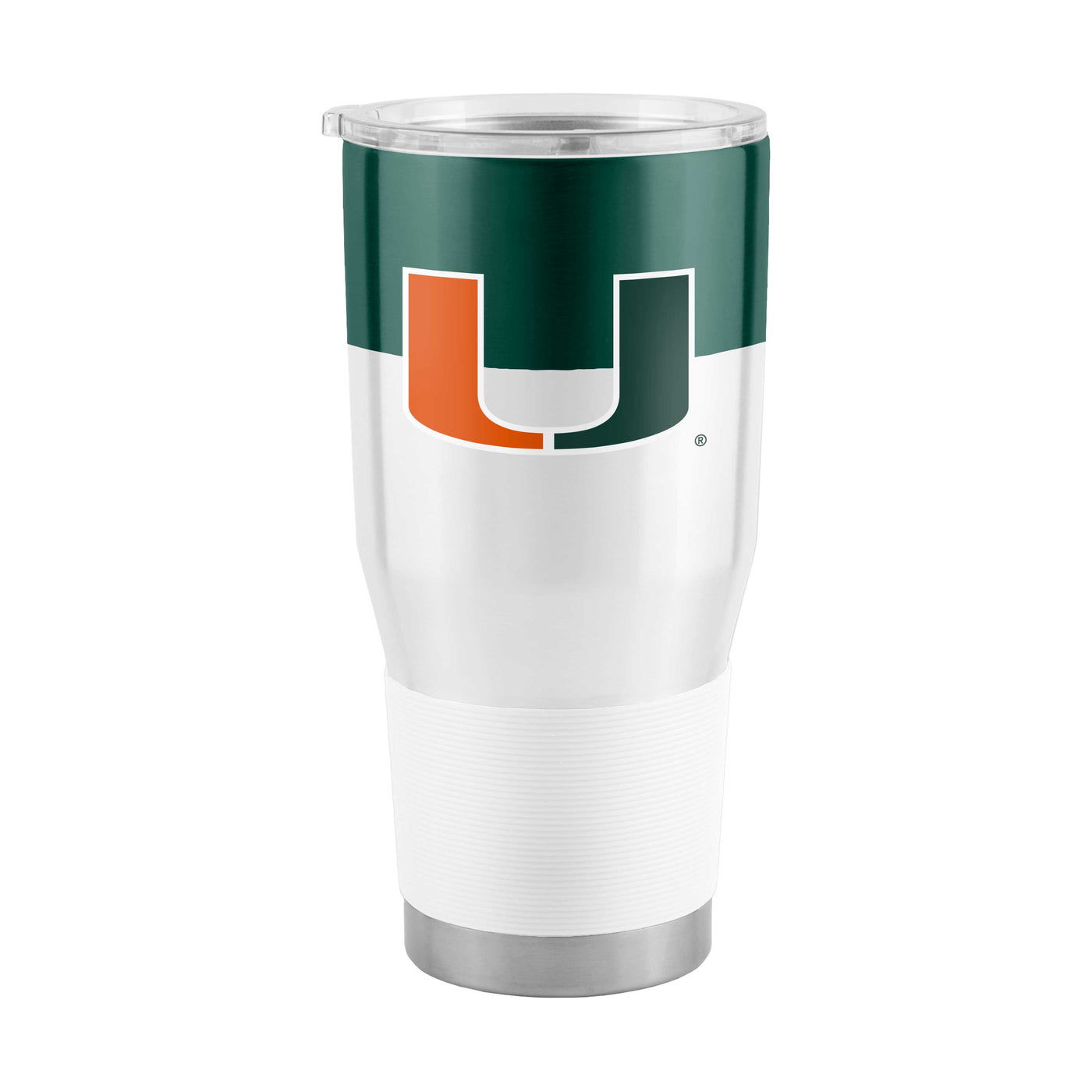 Miami 30oz Colorblock Stainless Steel Tumbler - Logo Brands