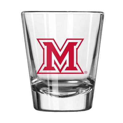 Miami Ohio 2oz Gameday Shot Glass