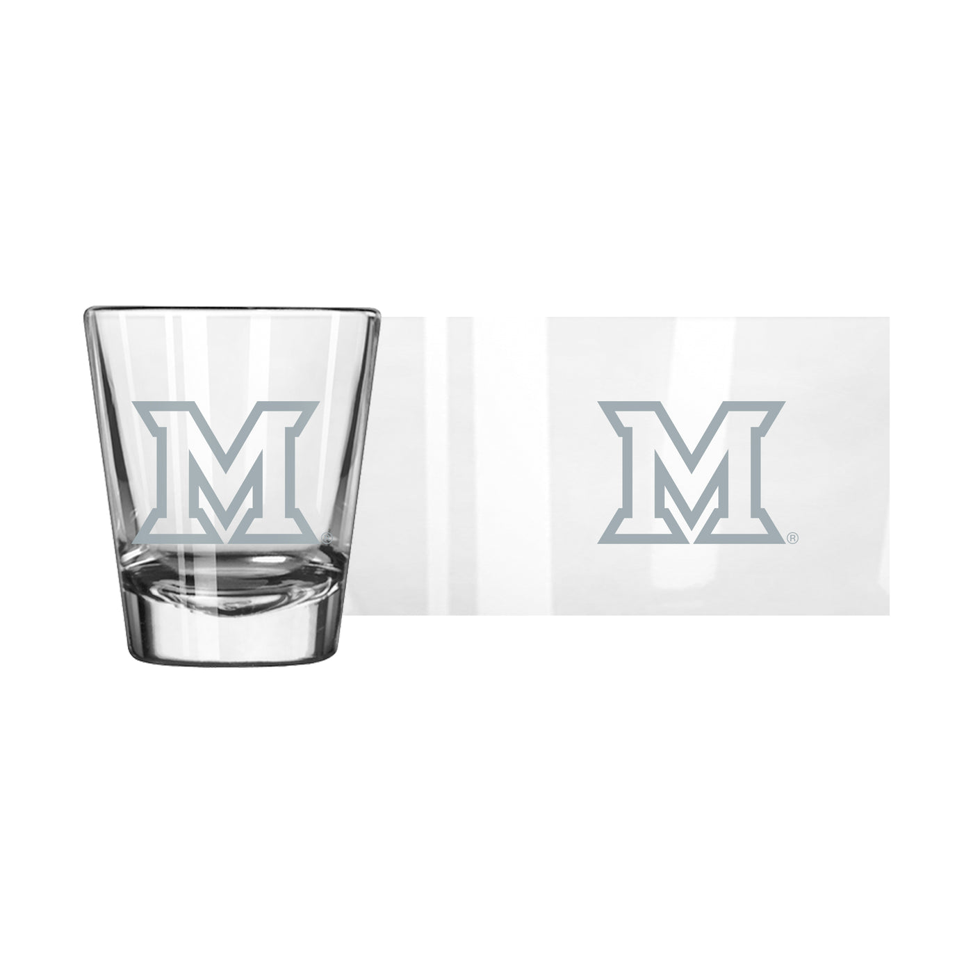 Miami Ohio 2oz Frost Shot Glass