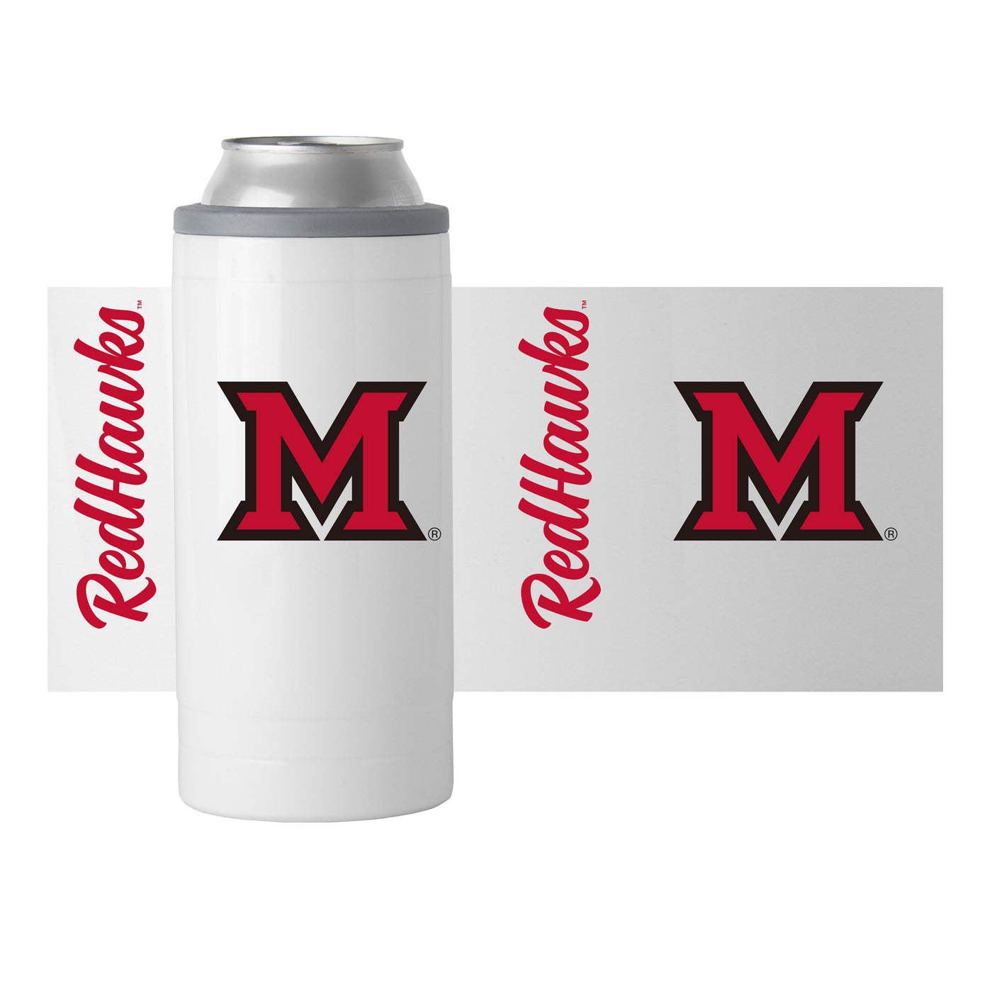 Miami Ohio Gameday 12 oz Slim Can Coolie