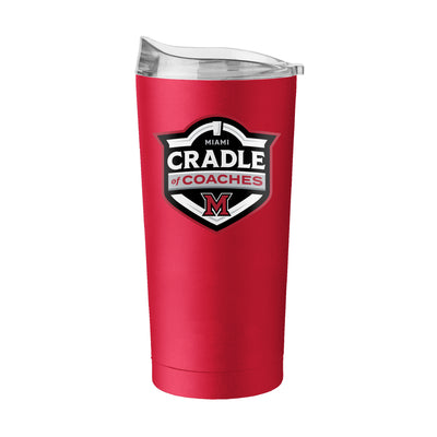 Miami Ohio Cradle of Coaches 20oz Powder Coat Tumbler