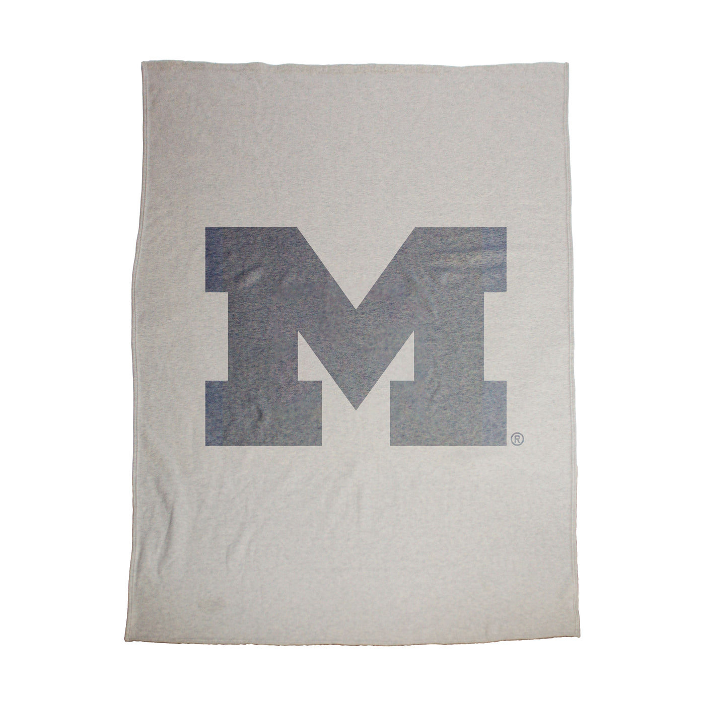 Michigan Oversized Logo Sublimated Sweatshirt Blanket