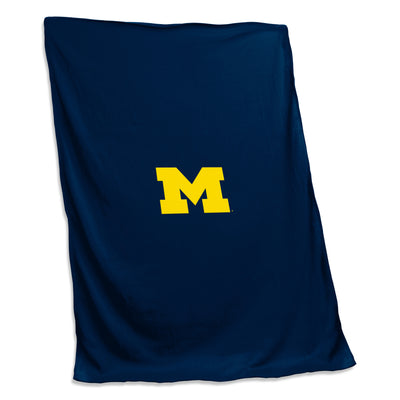 Michigan Sweatshirt Blanket - Logo Brands