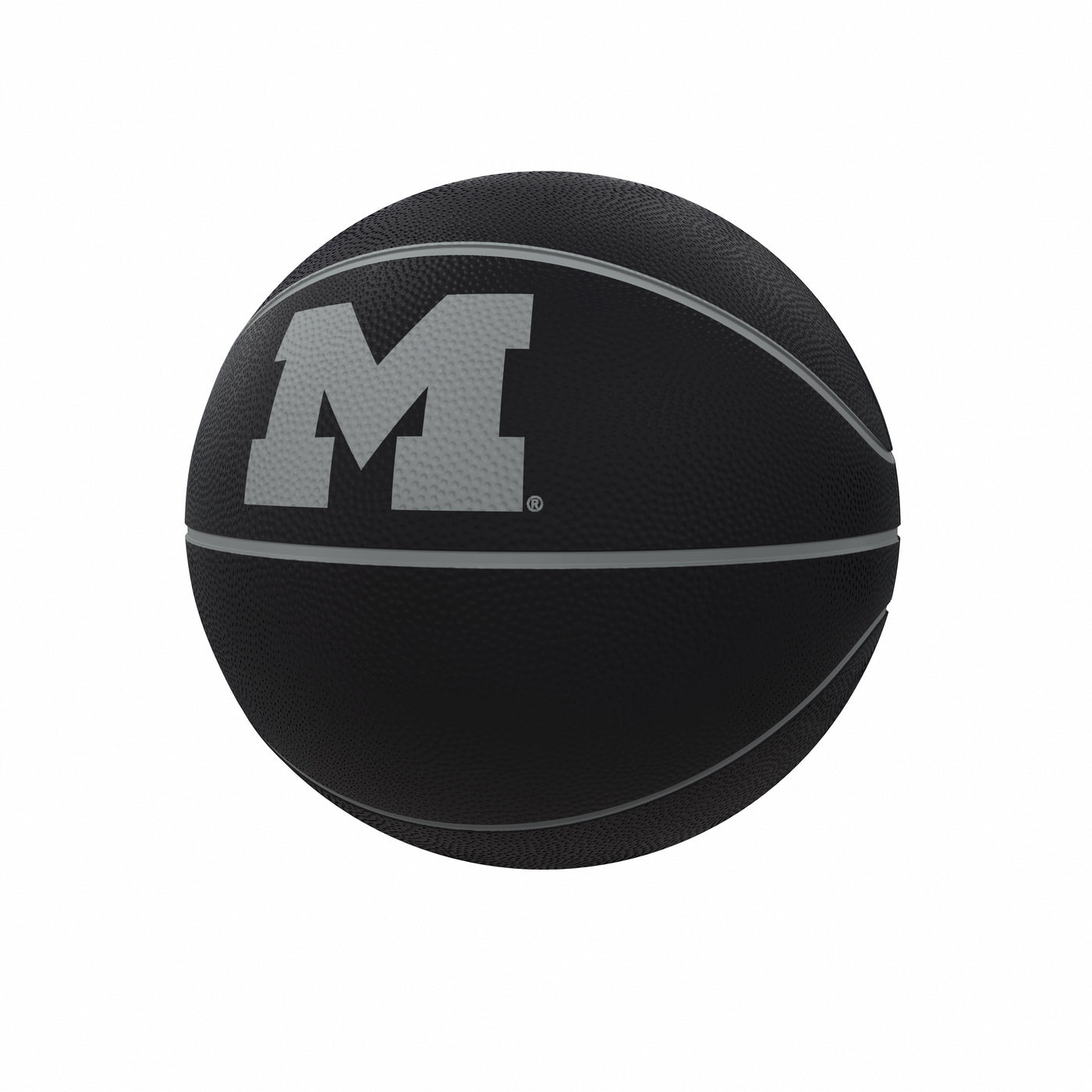 Michigan Blackout Full-Size Composite Basketball