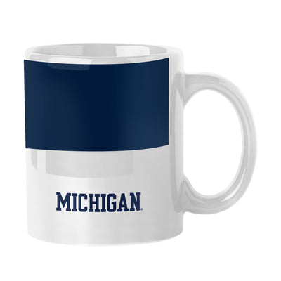 Michigan 11oz Colorblock Sublimated Mug