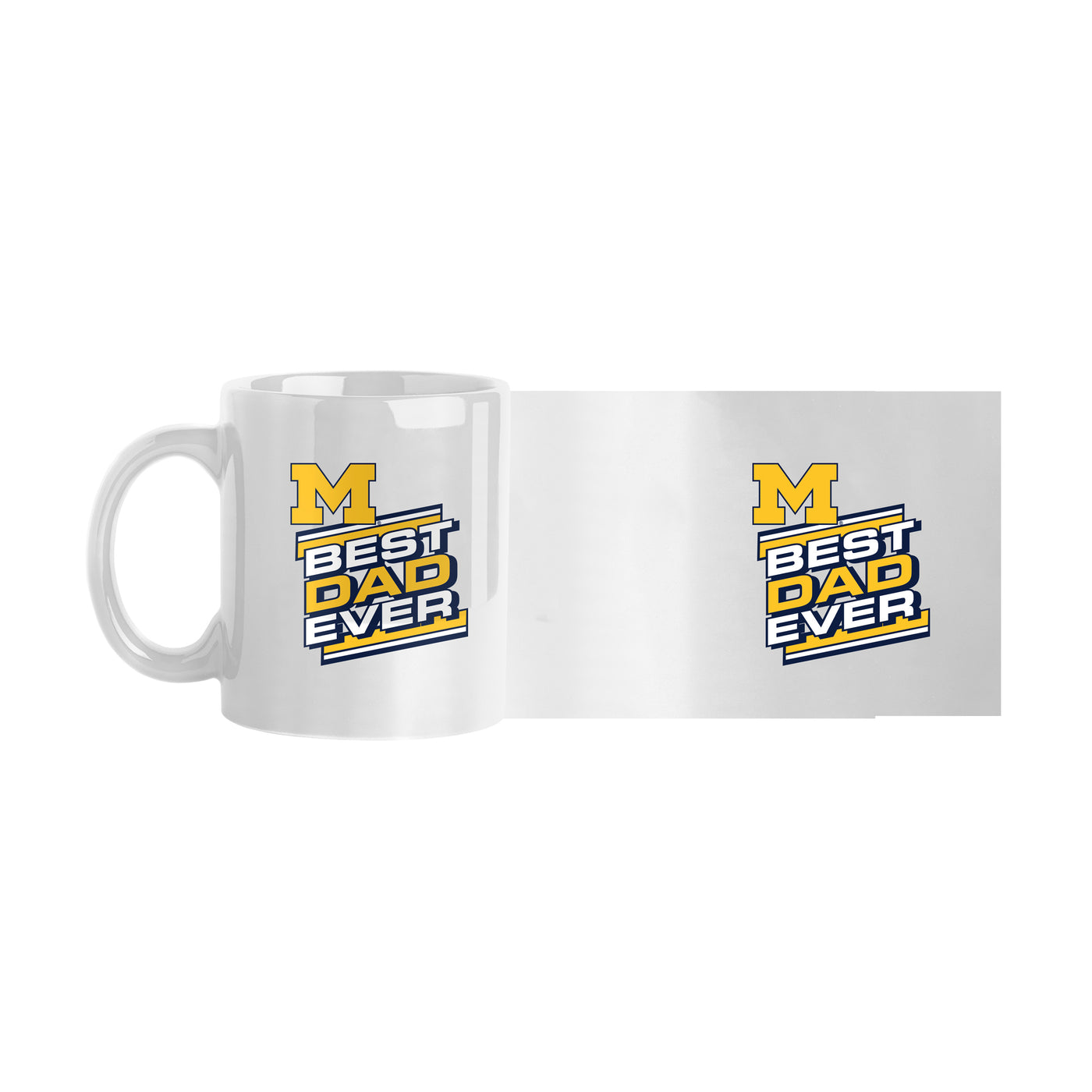 Michigan 11oz Best Dad Ever Sublimated Mug