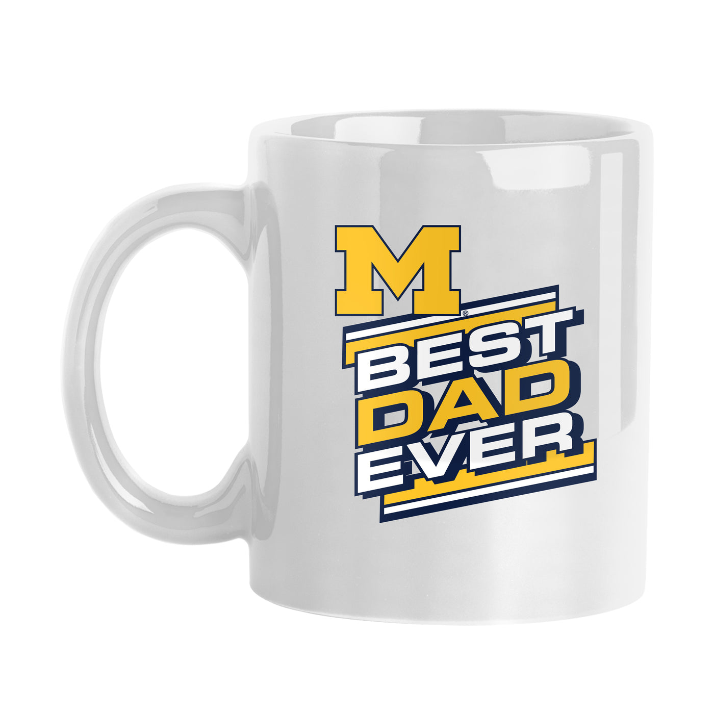 Michigan 11oz Best Dad Ever Sublimated Mug