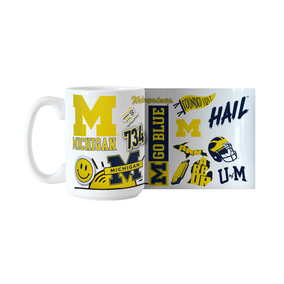 Michigan 15oz Native Sublimated Mug