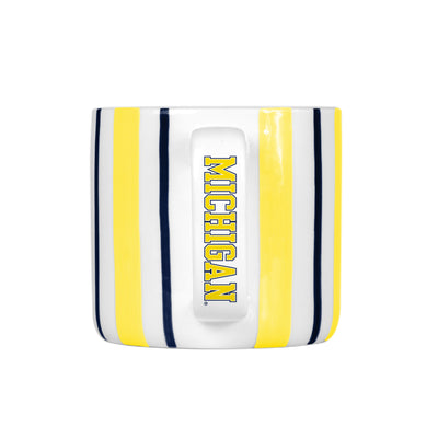Michigan 16oz Brushstroke Stripe Mug