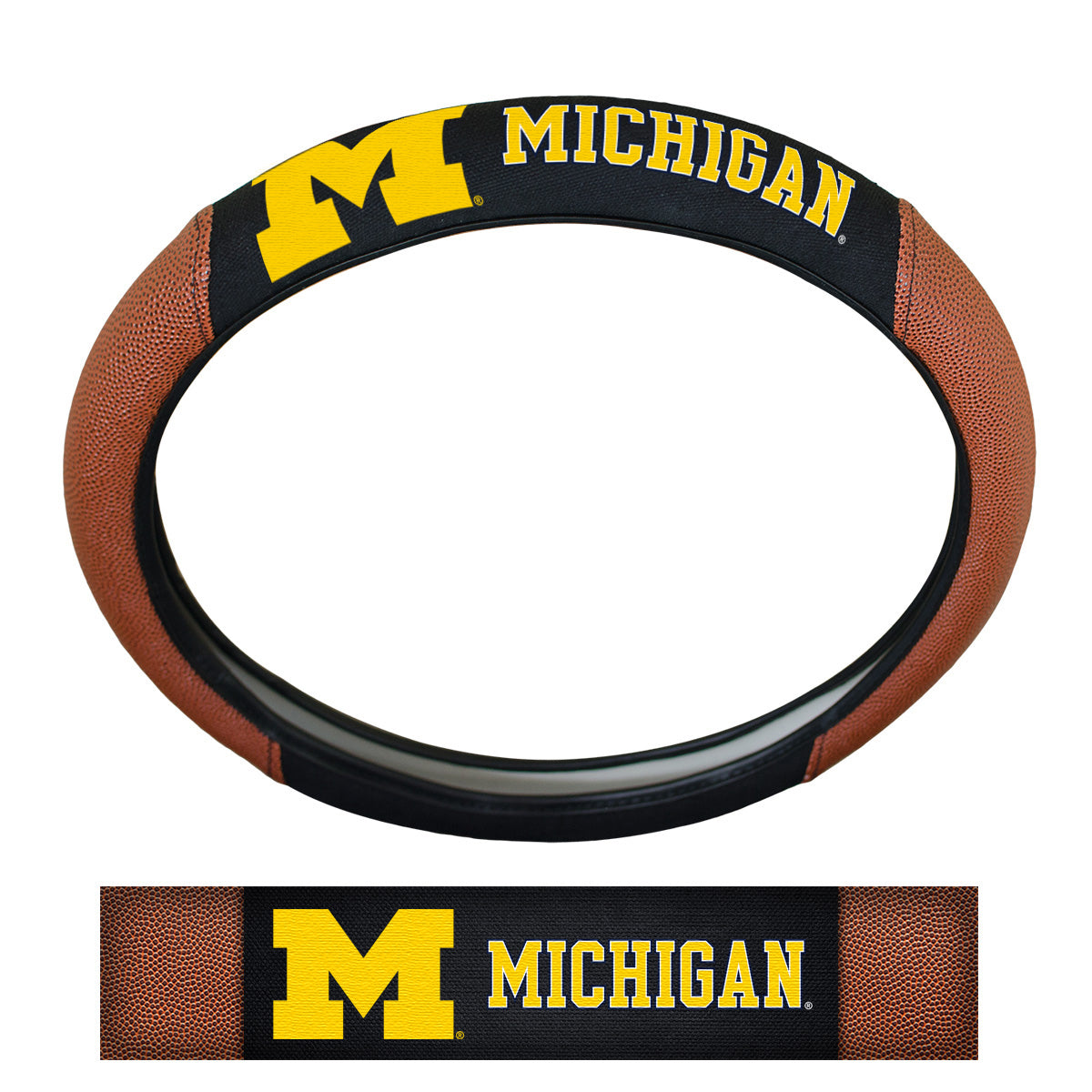 University of Michigan Sports Grip Steering Wheel Cover
