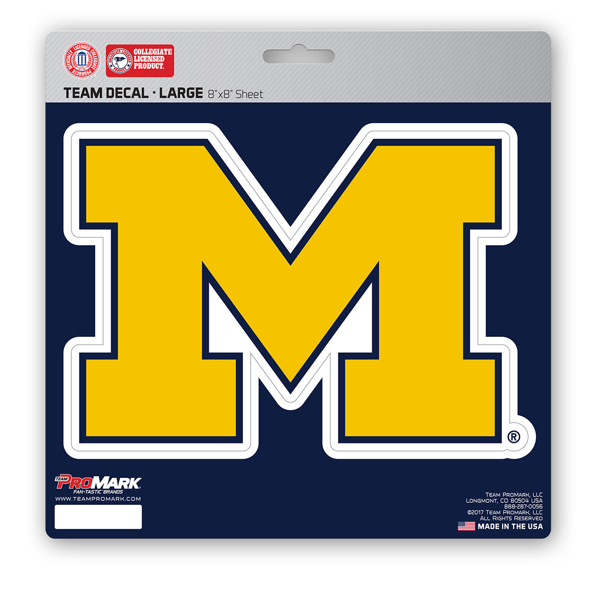 University of Michigan Large Decal