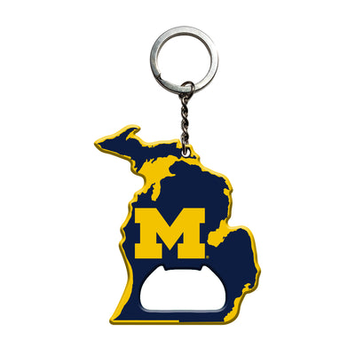 University of Michigan Keychain Bottle Opener
