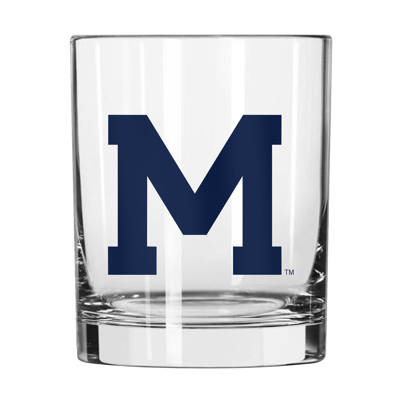 Michigan 14oz Retro Rocks Glass