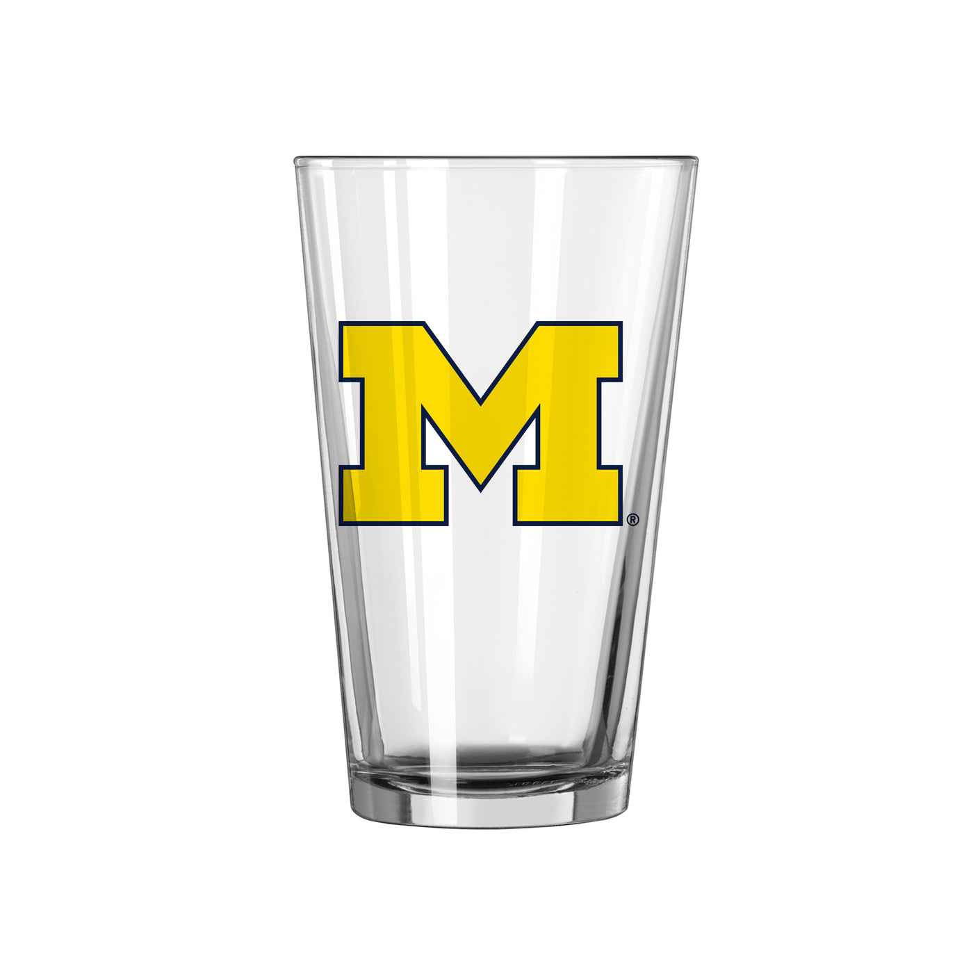 Michigan 16oz Logo Pint Glass