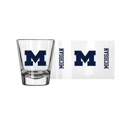 Michigan 2oz Gameday Shot Glass - Logo Brands
