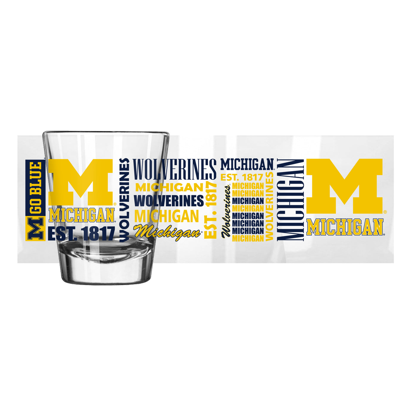 Michigan 2oz Spirit Shot Glass