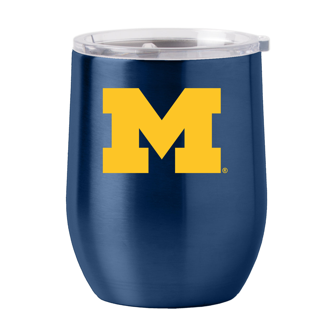 Michigan 16oz Gameday Stainless Curved Beverage