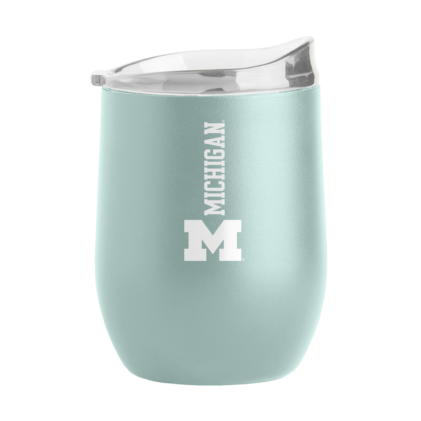 Michigan 16oz Vertical Powder Coat Curved Beverage