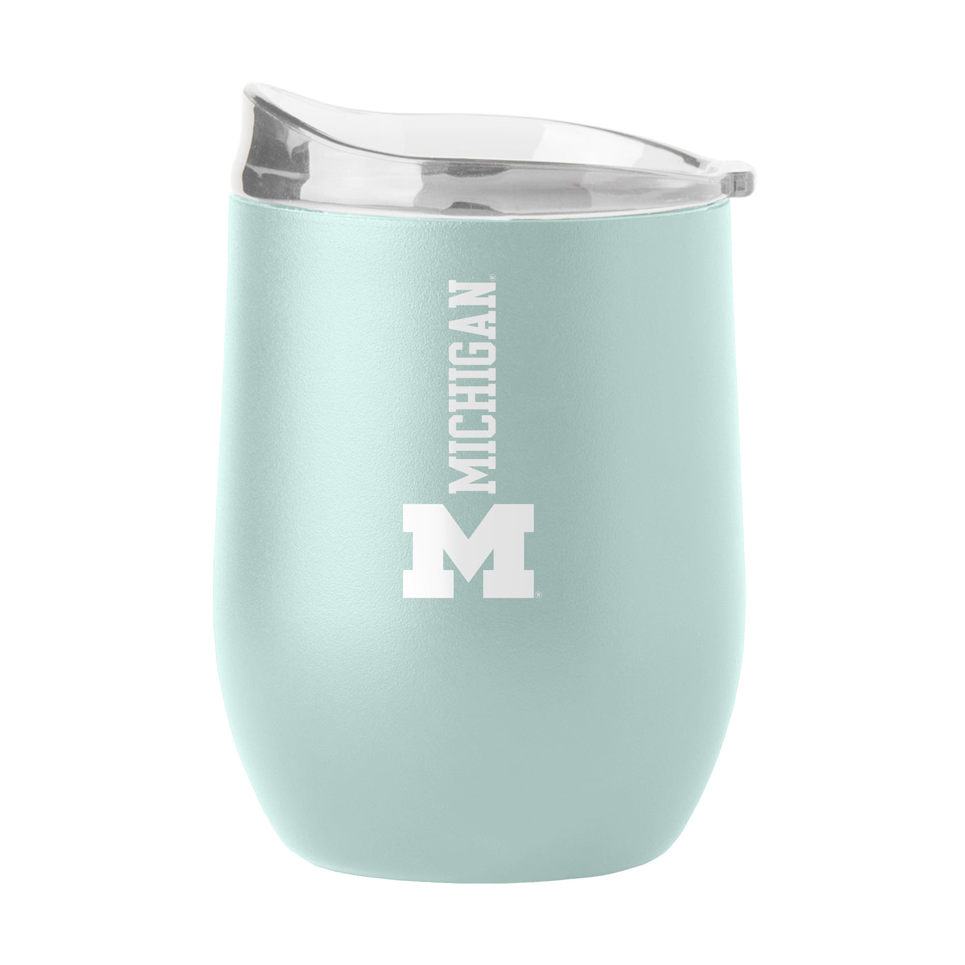 Michigan 16oz Vertical Powder Coat Curved Beverage