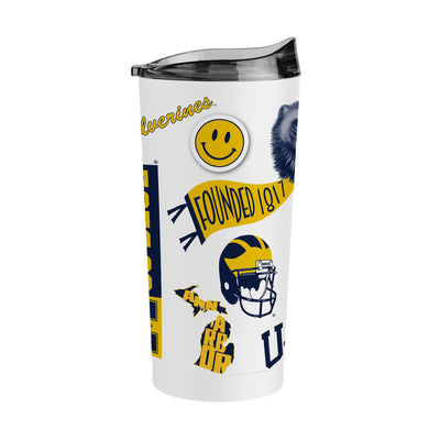 Michigan 20oz Native Powder Coat Tumbler