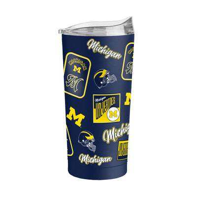 Michigan 20oz Dreamweave Powder Coat Tumbler