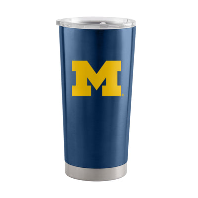 Michigan 20oz Letterman Stainless Tumbler