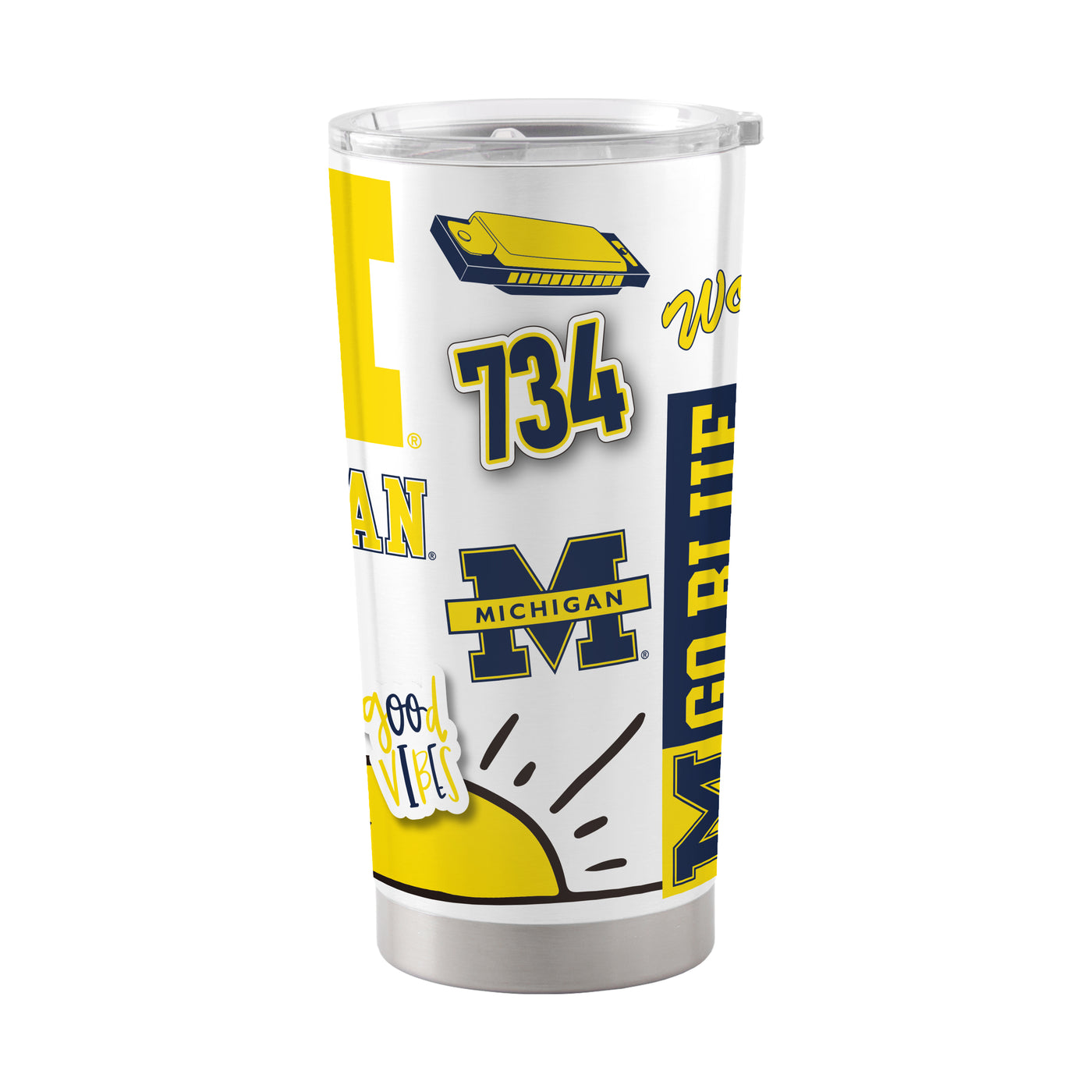 Michigan 20oz Native Stainless Tumbler