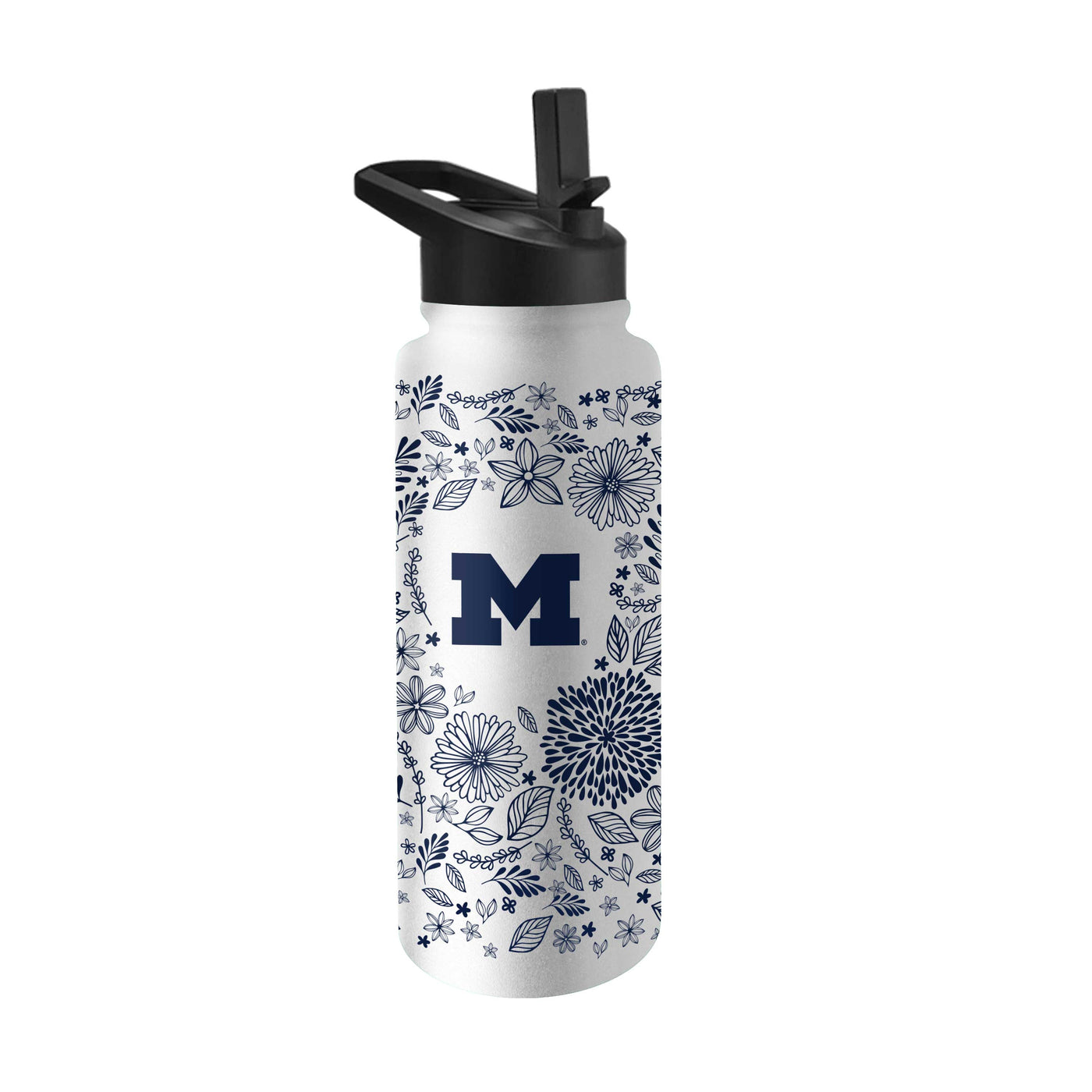 Michigan Quencher Botanical Flip Top Water Bottle