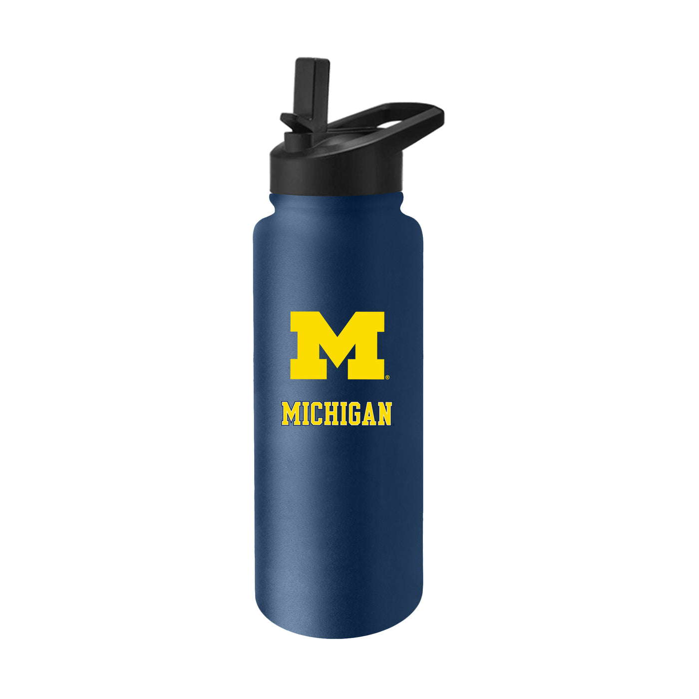 Michigan 34oz Campus Color Stainless Quencher Bottle