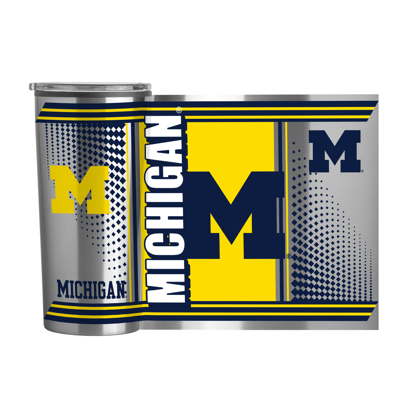 Michigan 20oz Hero Fusion Tumbler