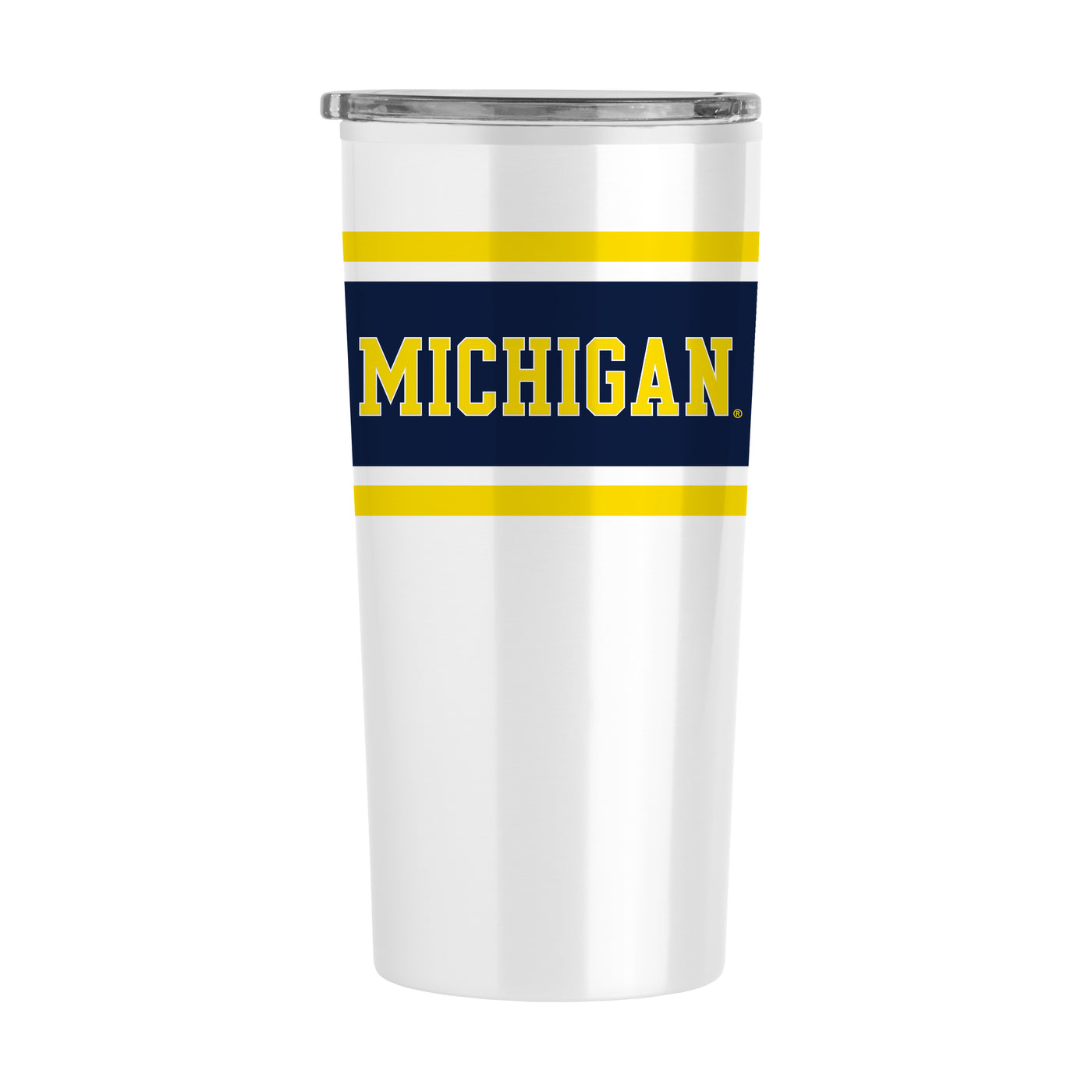 Michigan 20oz Stripe Fusion Tumbler