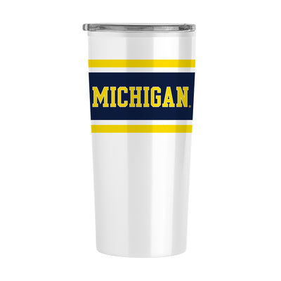 Michigan 20oz Stripe Fusion Tumbler