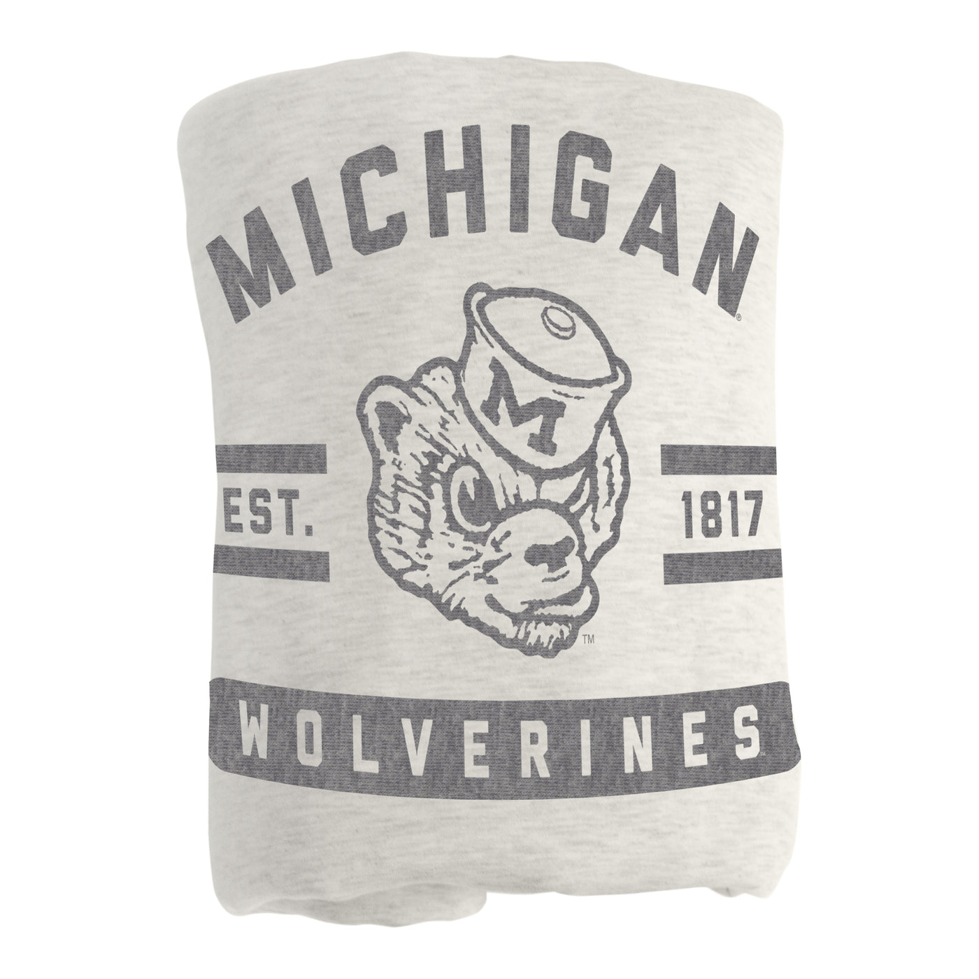 Michigan Vault Sublimated Sweatshirt Blanket