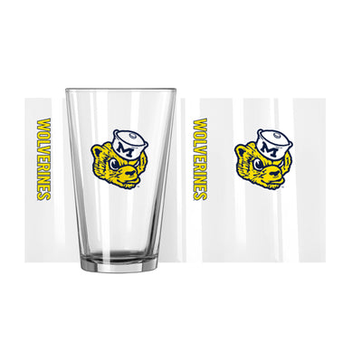 Michigan Vault 16oz Gameday Pint Glass