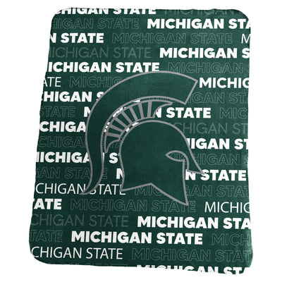 Michigan State Classic Throw - Logo Brands