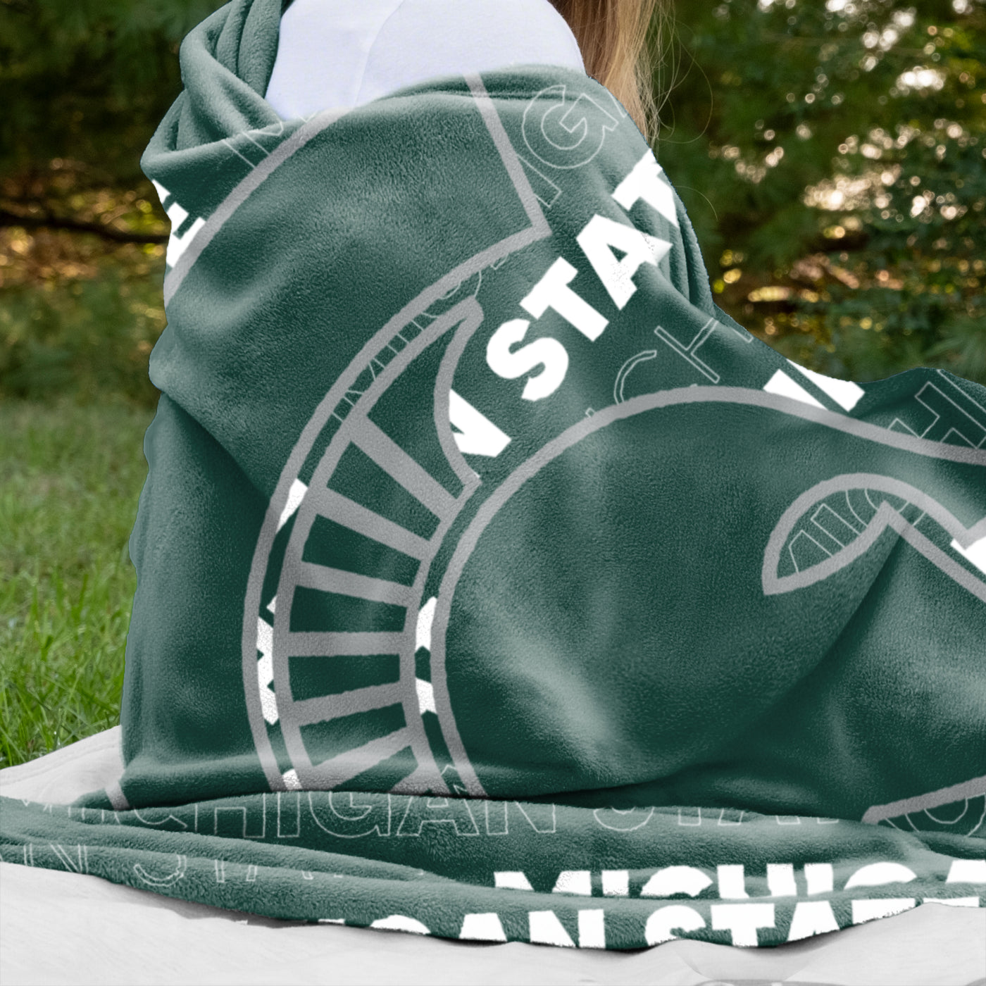 Michigan State Classic Throw - Logo Brands