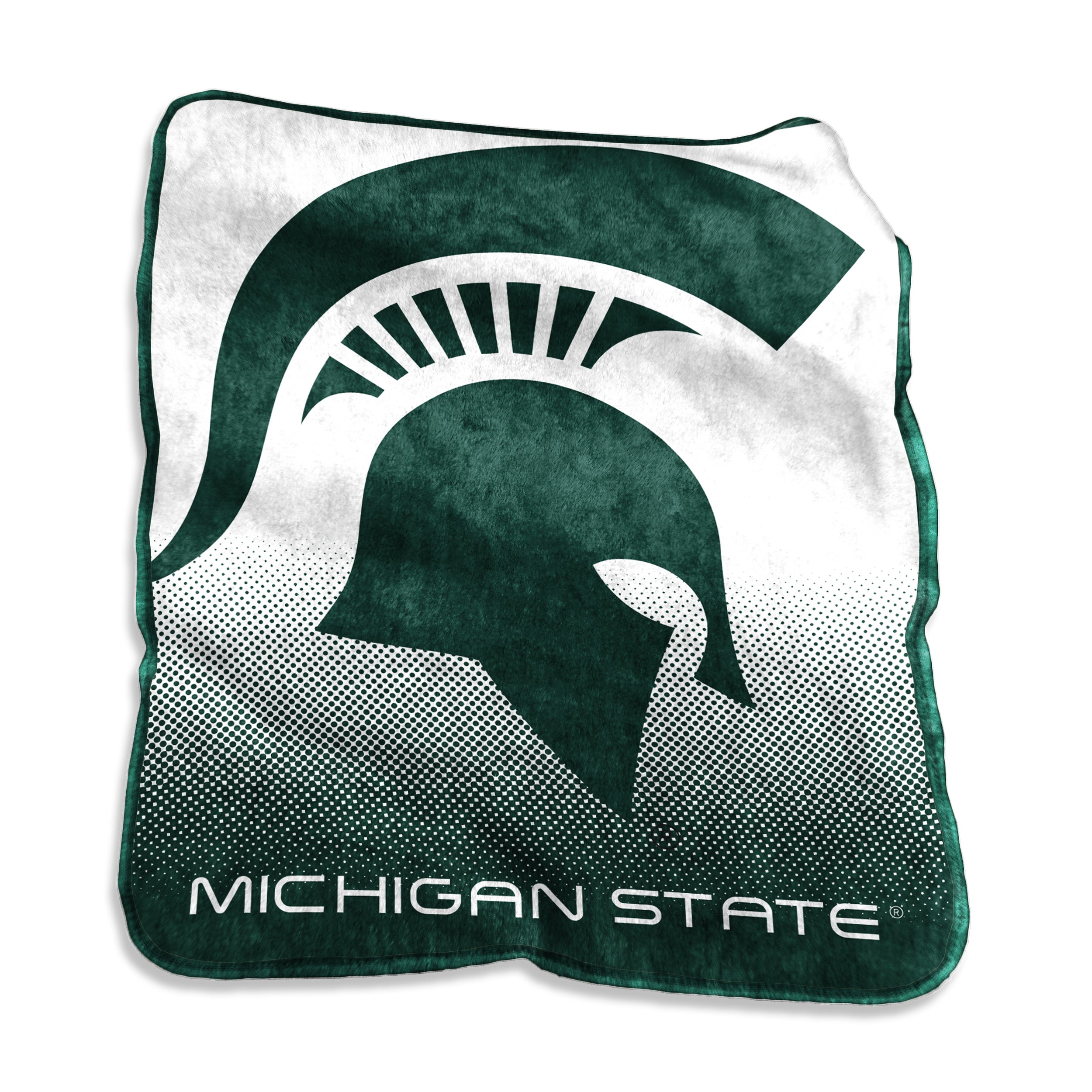 Michigan State Raschel Throw | Logo Brands