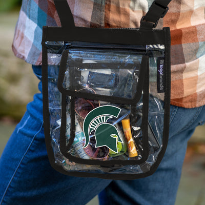 MI State Gameday Clear Crossbody