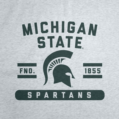 Michigan State Athletic Gray Sublimated Sweatshirt Blanket