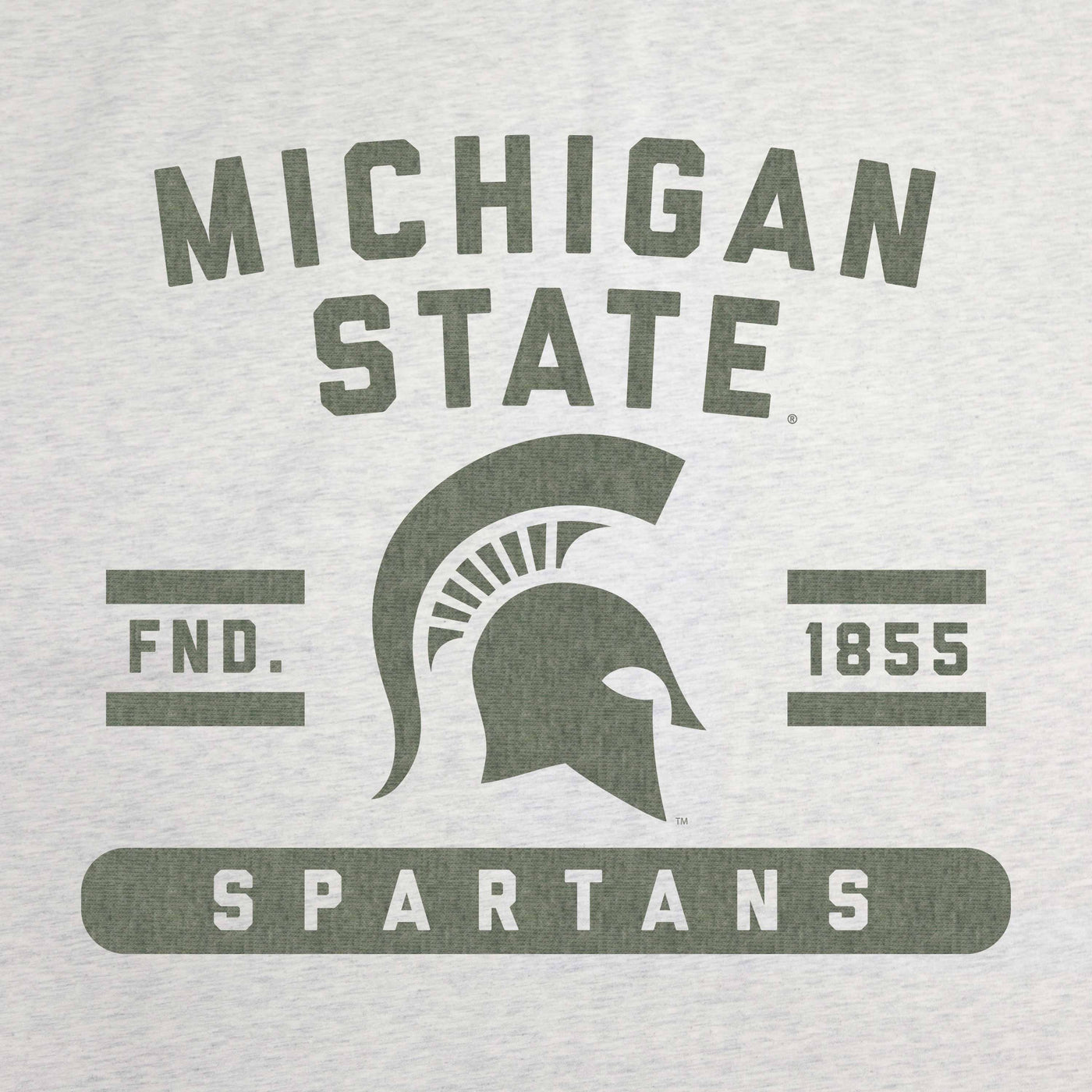 Michigan State Oatmeal Sweatshirt Blanket