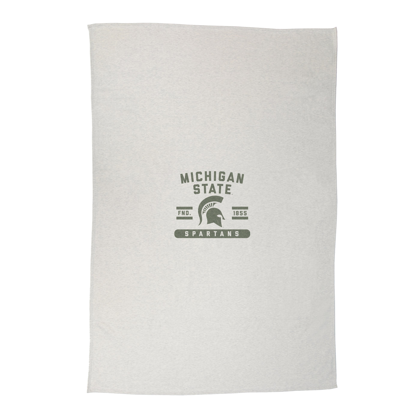 Michigan State Oatmeal Sweatshirt Blanket
