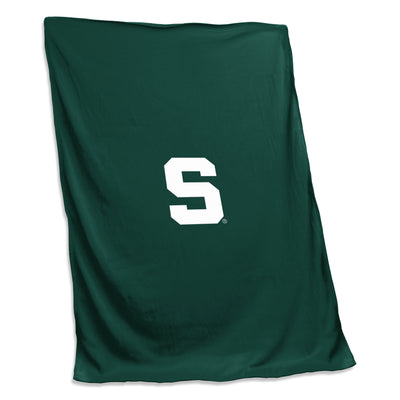 Michigan State Sweatshirt Blanket - Logo Brands