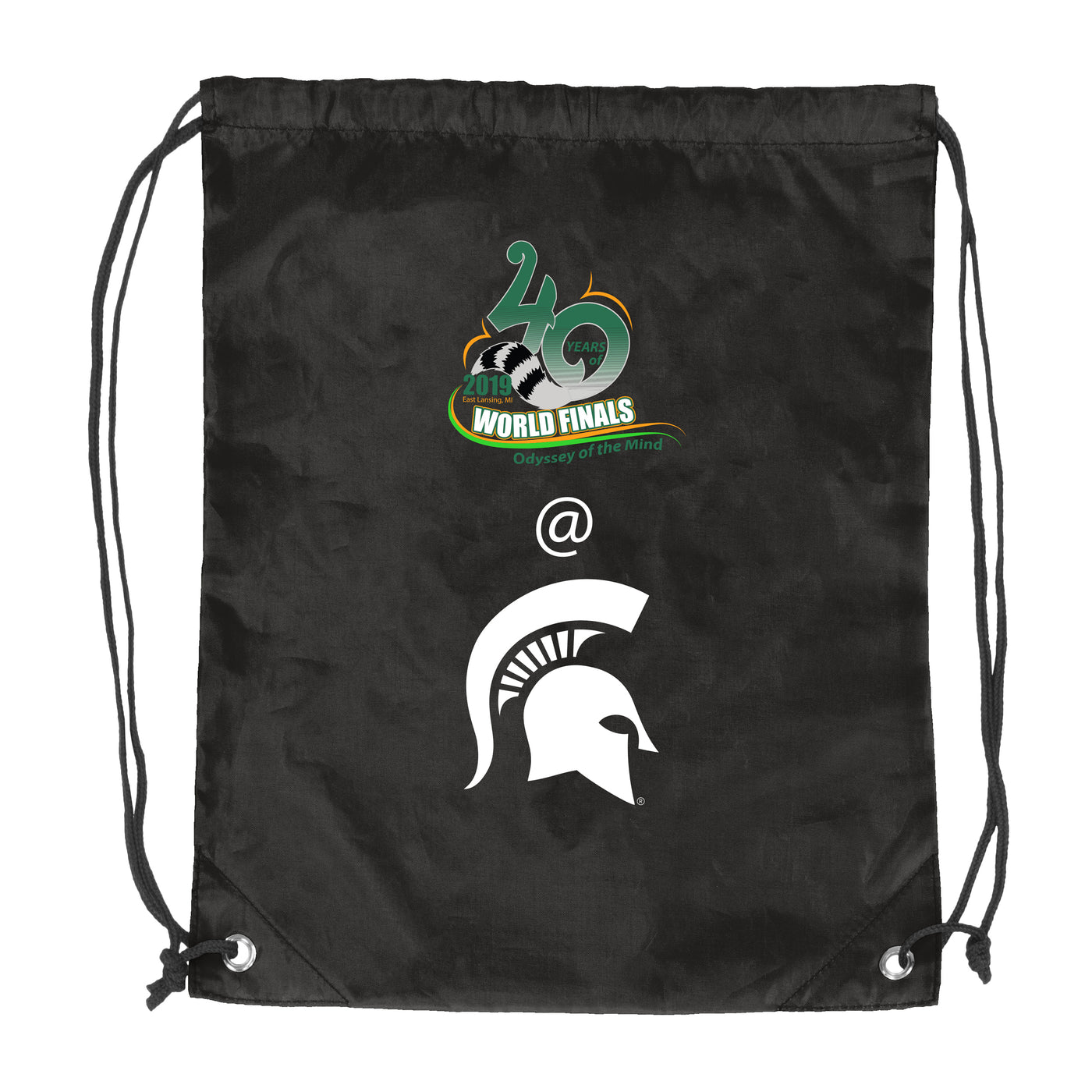Michigan State University Black Cruise Backsack f/ World Finals Cobrand