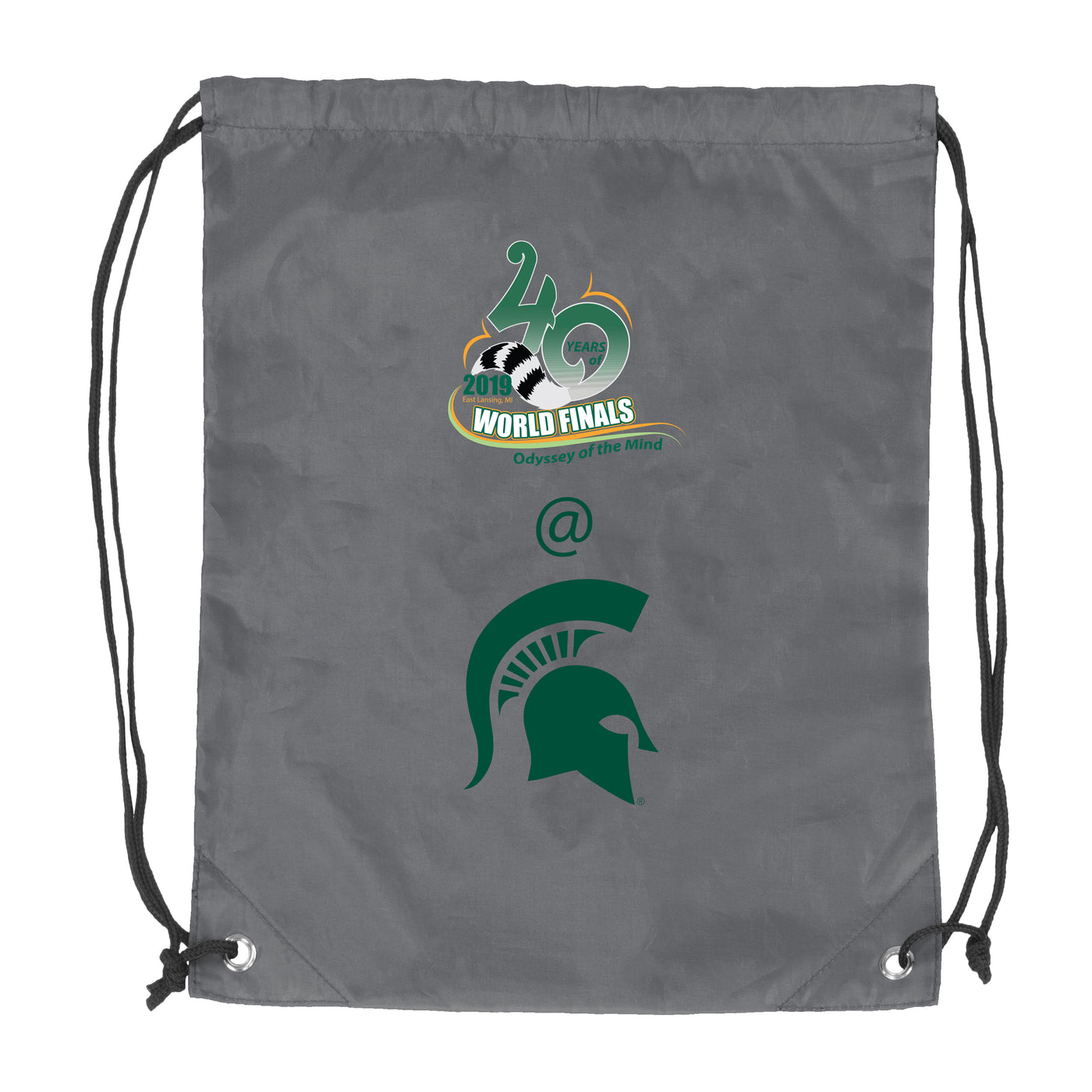 Michigan State University Charcoal Cruise Backsack f/ World Finals Cobrand
